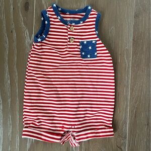 Cat & Jack Striped Bodysuit with Star Pocket